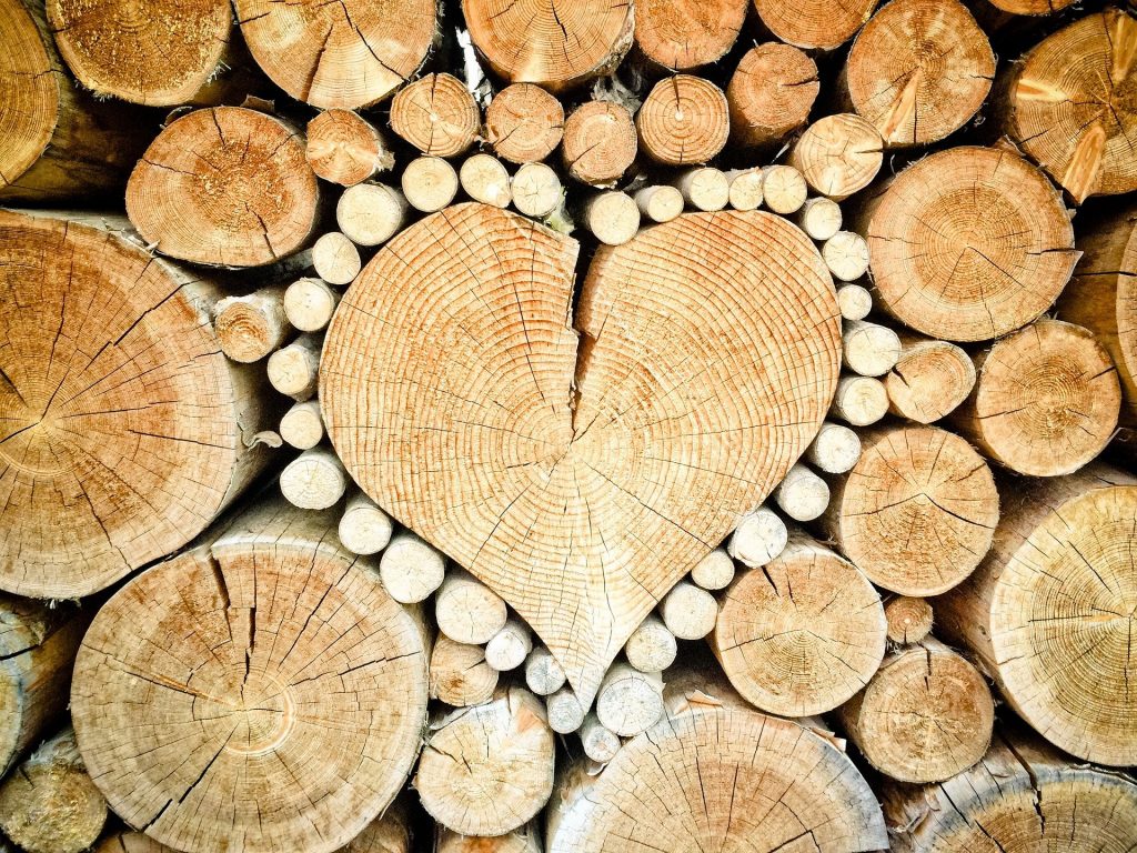 maderas corazón